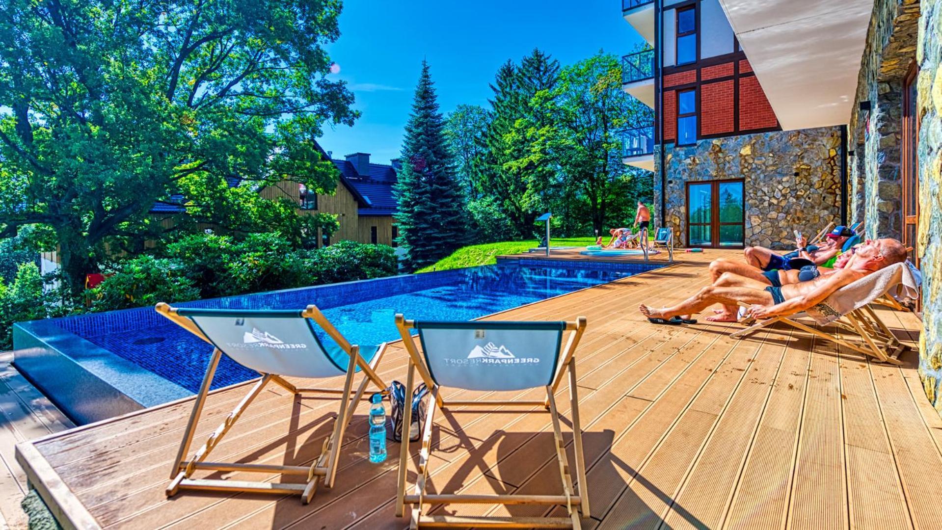 C3 Z Basenem, Sauna, Jacuzzi - 5d Apartment *